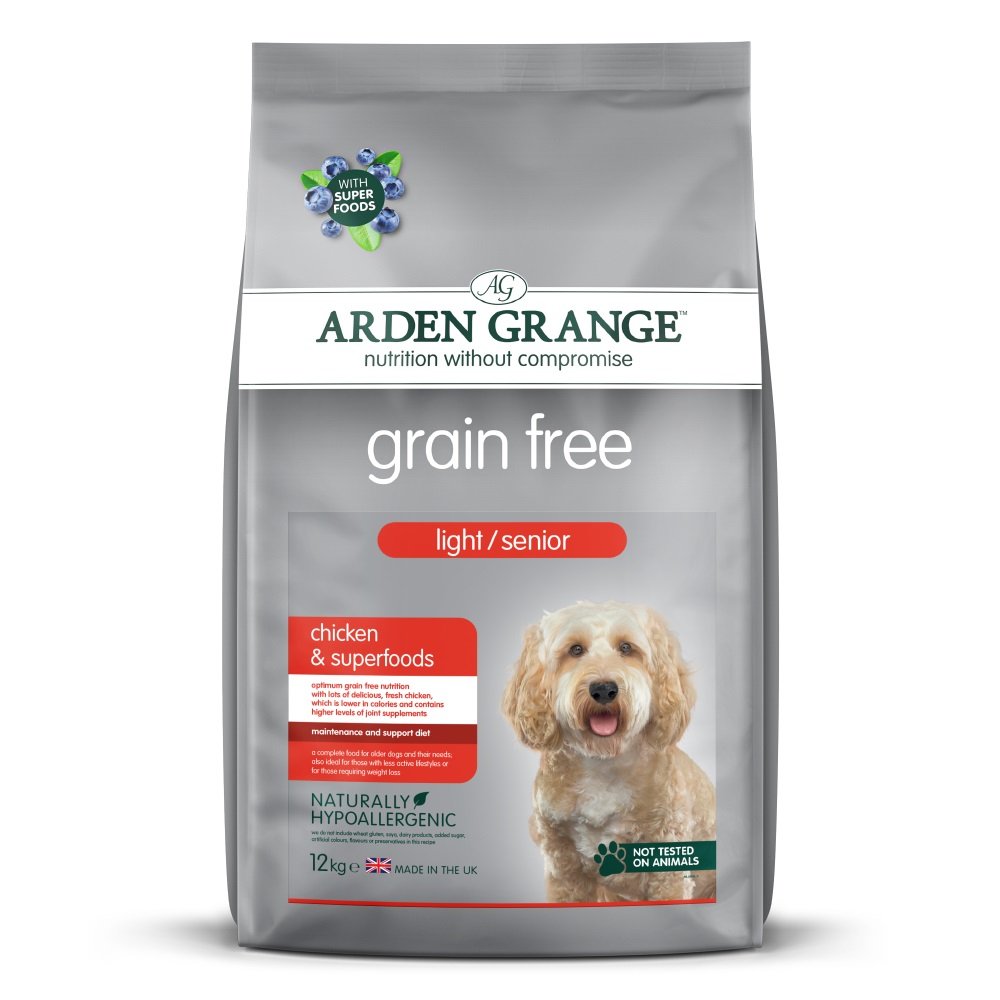 Arden Grange Senior/Light Grain Free Chicken & Superfoods 12kg