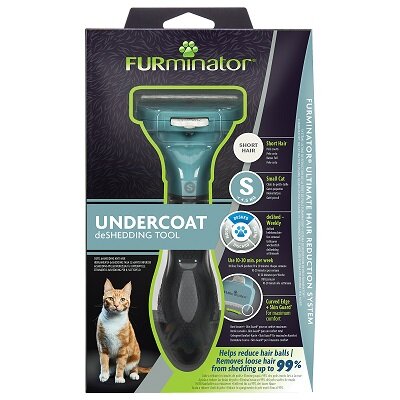 FURminator Undercoat deShadding Tool Short Hair Small Cat