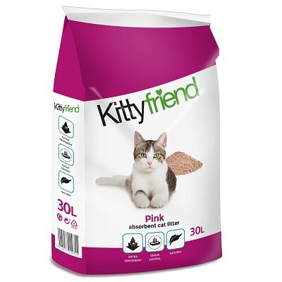 Kitty Friend Pink Litter 30L