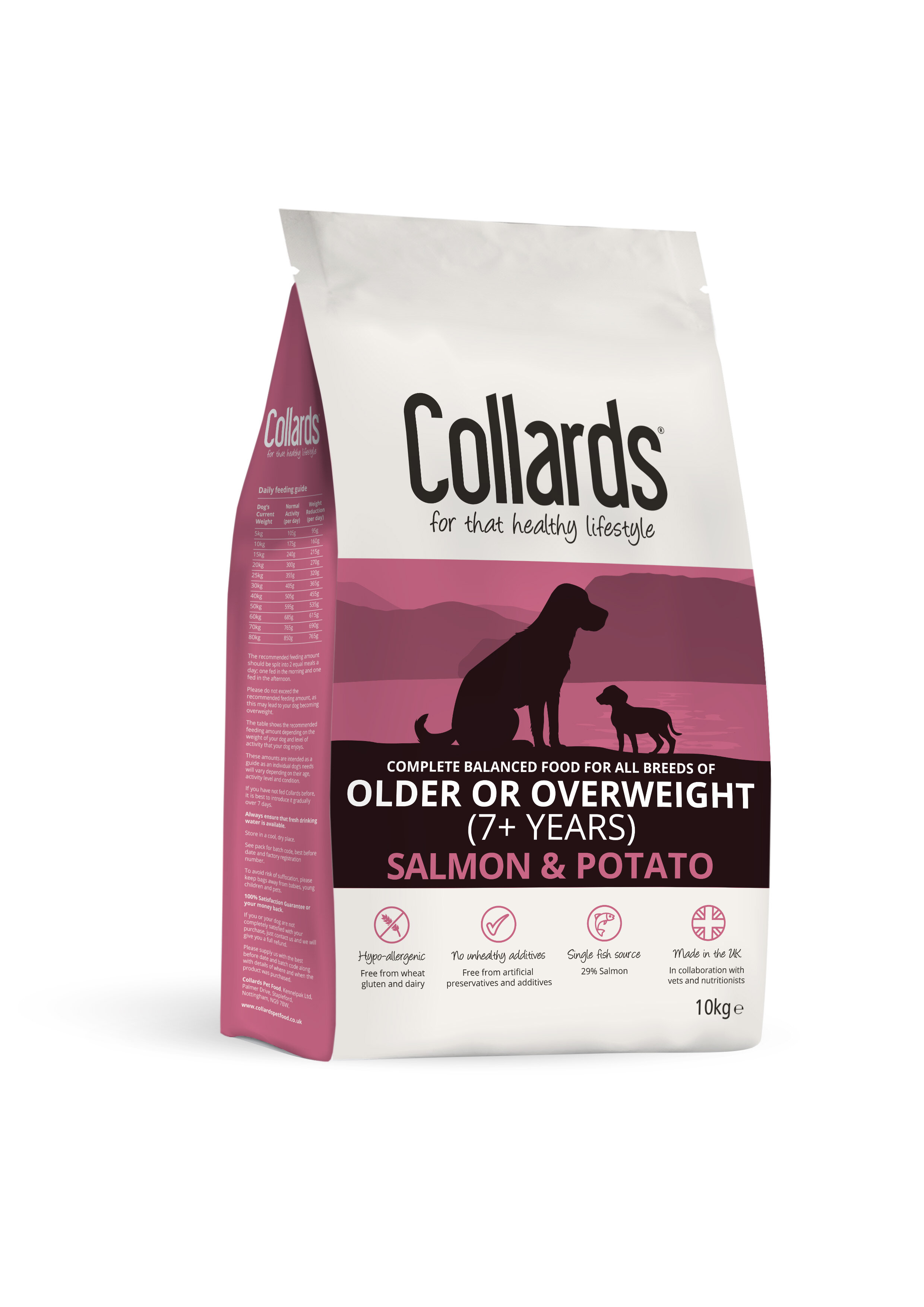 Collards Older or Overweight Salmon & Potato 10kg