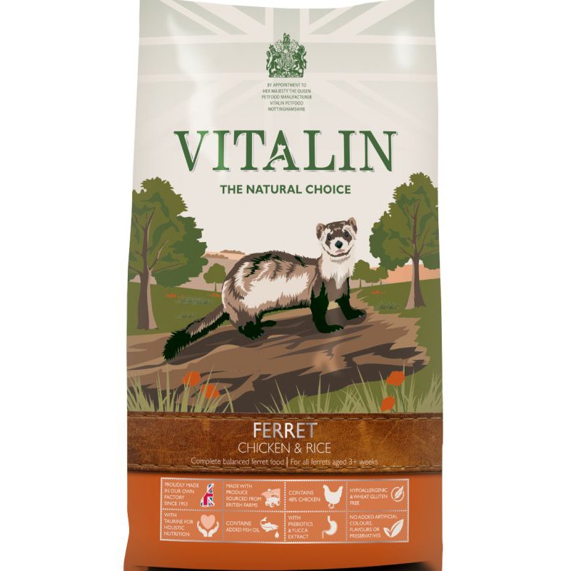 Vitalin Ferret British Chicken & Rice 4 x 2kg