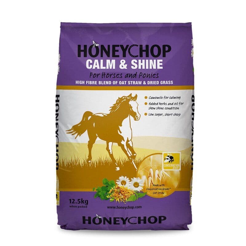 Honeychop Calm & Shine Horse Feed 12.5kg