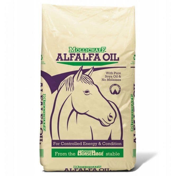Mollichaff Alfalfa Oil Horse Feed 15kg