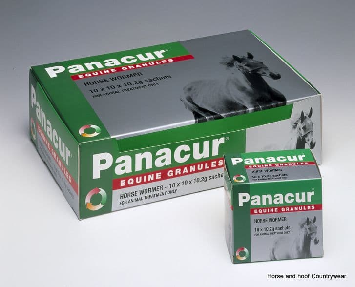 Panacur Equine Granules - horse and hoof