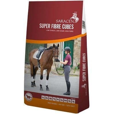 Saracen Super Fibre Cubes Horse Feed 20kg