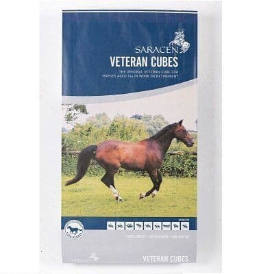 Saracen Veteran Cubes Horse Feed 20kg