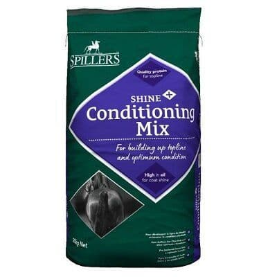 Spillers Shine + Conditioning Mix Horse Feed 20kg