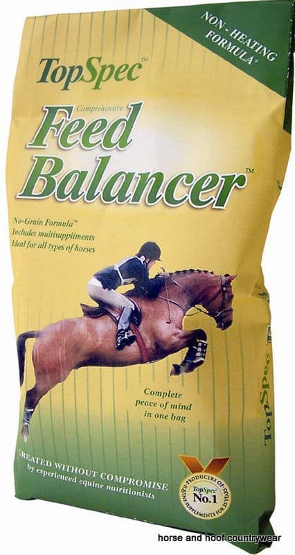 Topspec Comprehensive Feed Balancer - horse and hoof