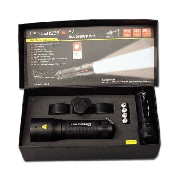 LED Lenser P7 Gun Set