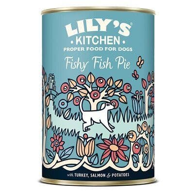 Lily's Kitchen Fishy Fish Pie with Peas Tins 6 x 400g