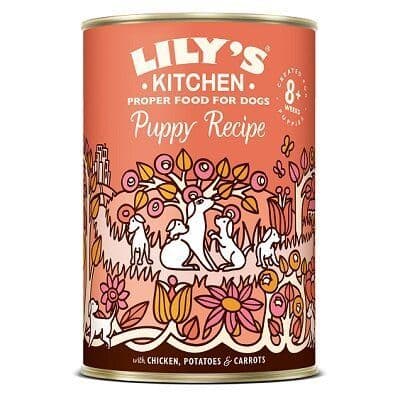 Lily's Kitchen Chicken Dinner for Puppies Tin 6 x 400g