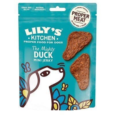 Lily's Kitchen The Mighty Duck Mini Jerky Dog Treats 8 x 70g