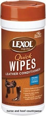 Manna Pro Lexol Leather Conditioner Quick Wipes