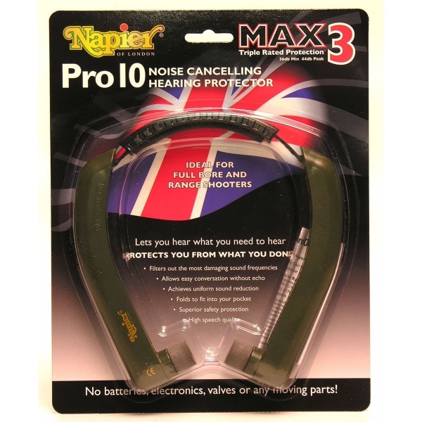 Napier Pro 10 Max 3 Ear Defenders