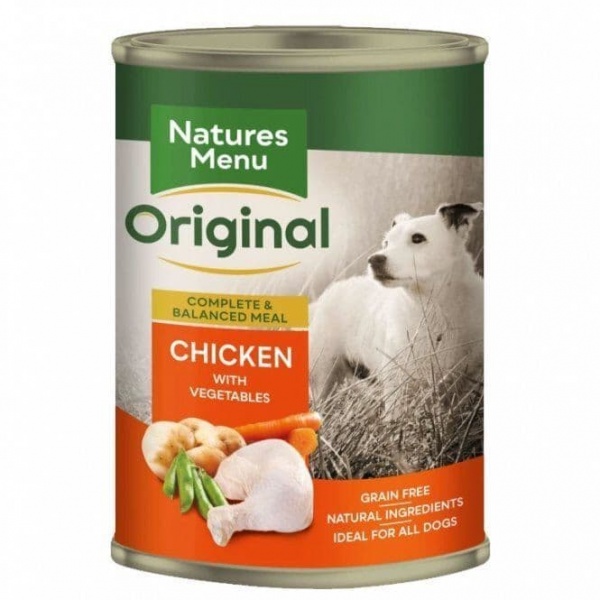 Natures Menu Chicken & Vegetable Dog Food 12 x 400g