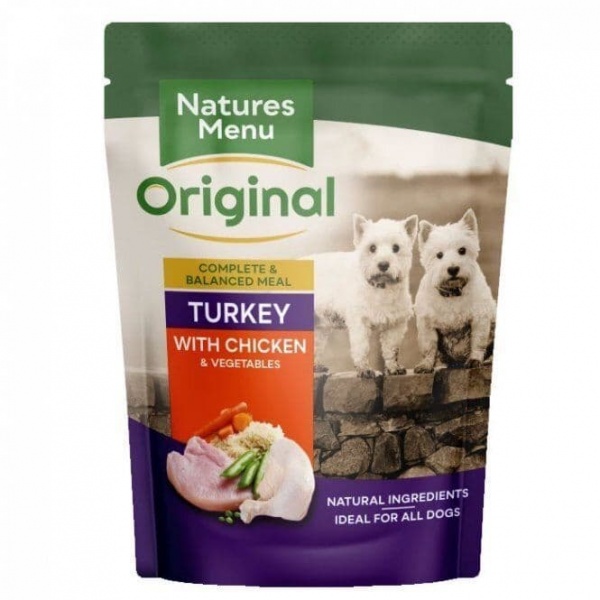 Natures Menu Dog Food Chicken & Turkey 8 x 300g