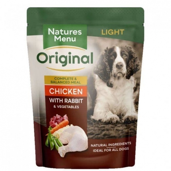 Natures Menu Dog Food Light Chicken & Rabbit 8 x 300g