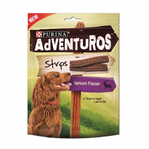 Nestle Purina Adventuros Strips Dog Treats 6 x 90g