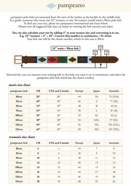 Pampeano Polo Belt, Luxury Hand Stitched Polo Belt - Colegio