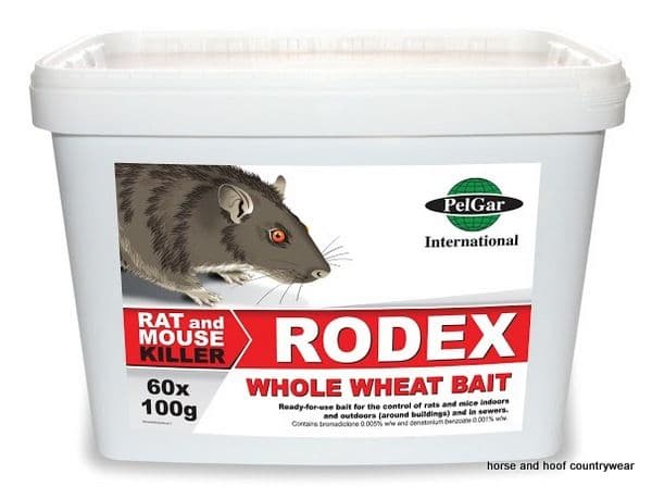 PelGar Rodex Whole Wheat Bait
