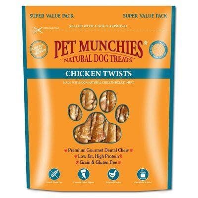 Pet Munchies Chicken Twists Dog Treat 3 x 290g