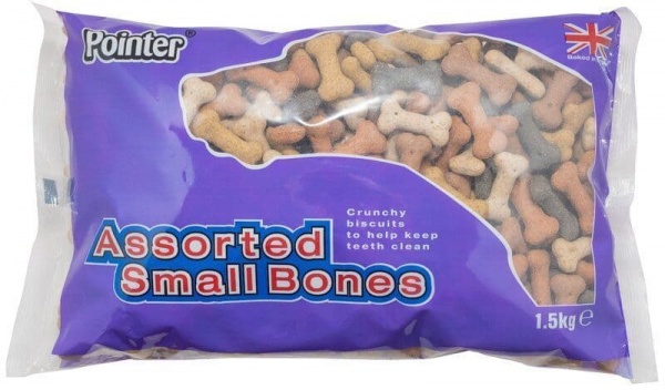 Pointer Assorted Small Bones 4 x 1.5kg