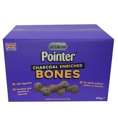 Pointer / Chewdles Bonibix Charcoal Bones 10kg