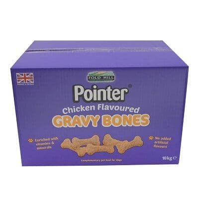 Pointer Chicken Gravy Bones 10kg