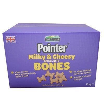 Pointer Milky & Cheesy Small Bones 10kg