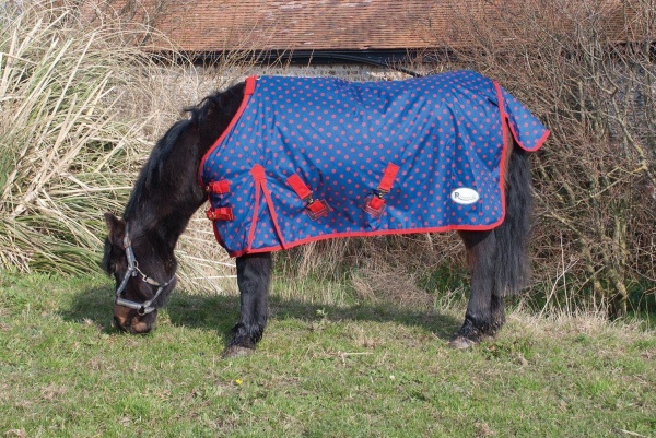 Rhinegold Dottie Torrent No Fill Outdoor Rug For Foals/Tiny Ponies 3'6 - 4'3