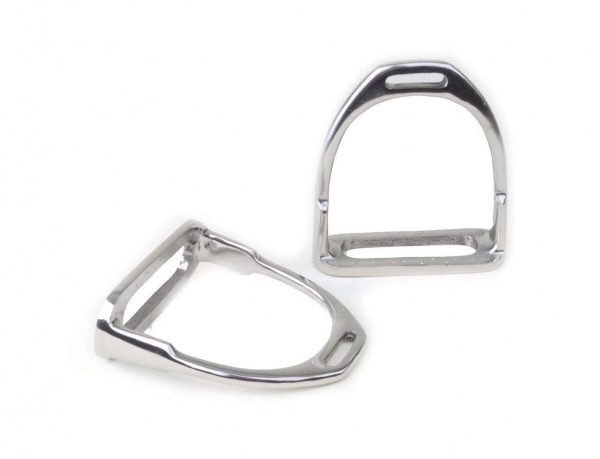 Rhinegold Stainless Steel Stirrup Irons