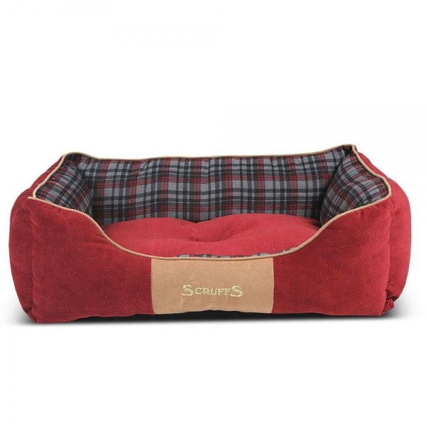 Scruffs Highland Red Box Bed