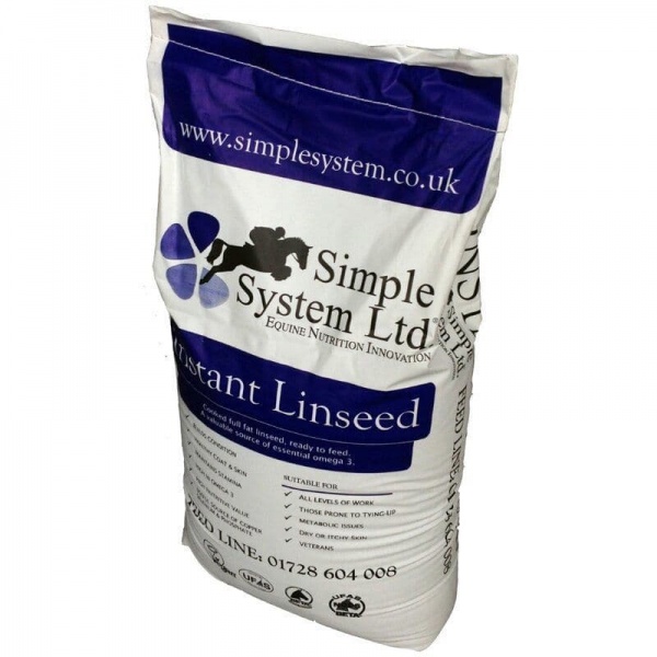 Simple System Instant Linseed Horse Feed 20kg
