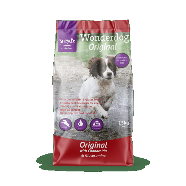 Sneyds Wonderdog Original Dog Food  15kg