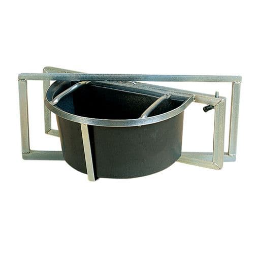 Faulks 90L Multi Tub Horse Feed Rectangular Bucket Equine Stable Water  Trough