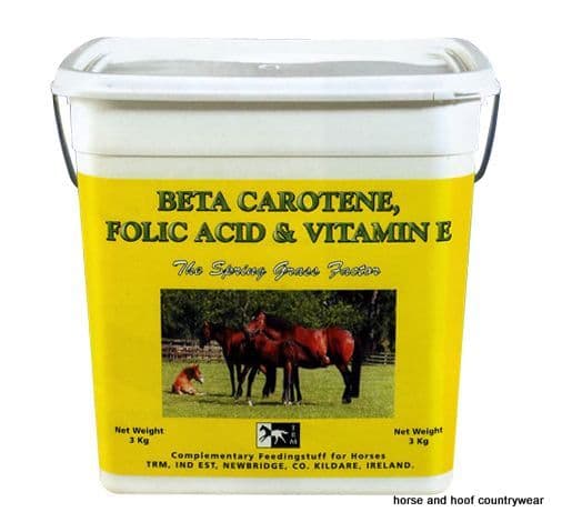 Thoroughbred Remedies Beta Carotene, Folic Acid & Vitamin E