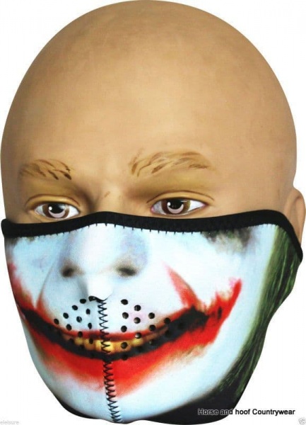 Viper Neoprene Full Face Mask - and hoof horse - Joker