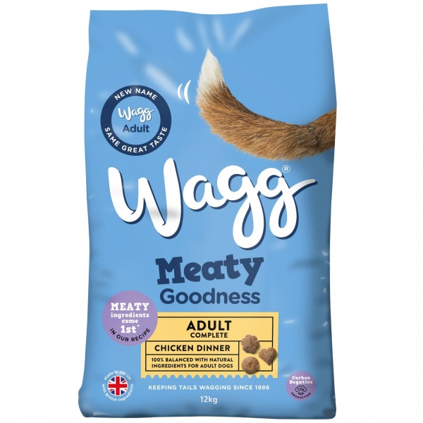 Wagg Meaty Goodness Adult Chicken Dinner Dog Food 12kg